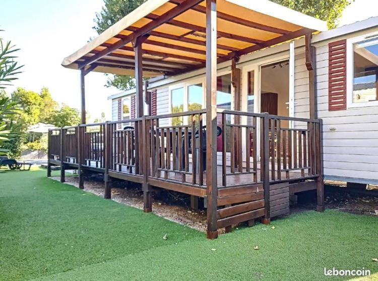 Le Moorea Mobilhome Camping Le Montourey 4 Etoiles Fréjus Exterior foto